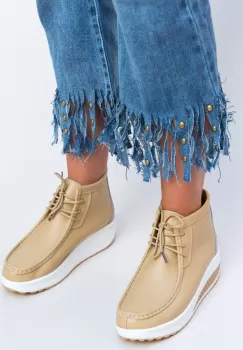 Pantofi Casual Vinto Bej imagine