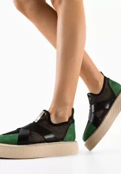 Pantofi Casual Windee Verzi imagine