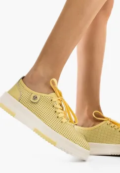 Pantofi Casual Ygrysha Galbeni imagine