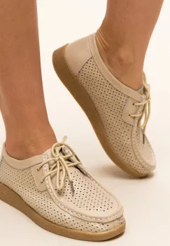 Pantofi Casual Yorker Bej imagine