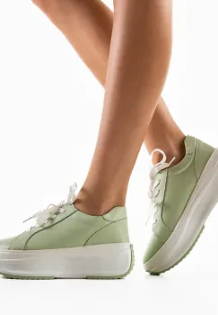Pantofi Casual Yrna Verzi imagine