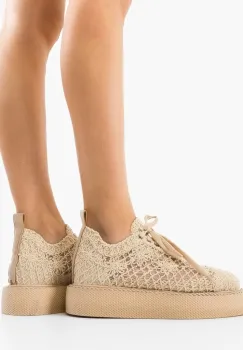 Pantofi Casual Ystory Bej imagine