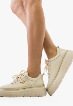 Pantofi Casual Zumzy Bej imagine