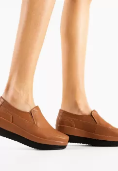 Pantofi Casul Freeman Camel imagine