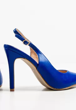 Pantofi cu toc Amani Albastri imagine