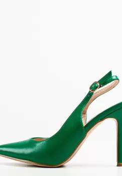 Pantofi cu toc Amani Verzi imagine