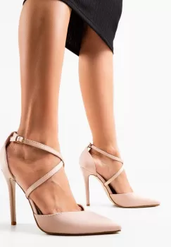 Pantofi cu toc Arpat Bej imagine