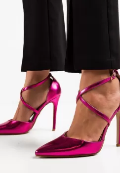 Pantofi cu toc Arpat Fuchsia imagine