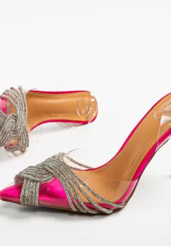 Pantofi cu toc Baly Fuchsia imagine