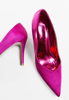 Pantofi cu toc Blada Fuchsia imagine
