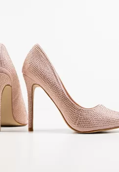 Pantofi cu toc Geanyt Bej imagine