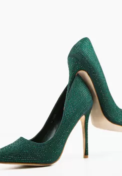 Pantofi cu toc Geanyt Verzi imagine