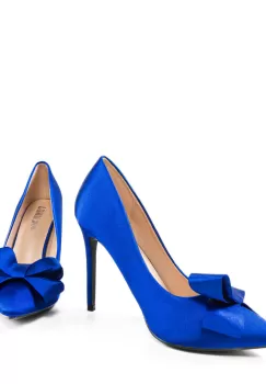 Pantofi cu toc Haldyt Albastri imagine