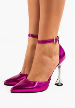 Pantofi cu toc Kane Fuchsia imagine