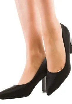Pantofi cu toc Kanne Negre imagine