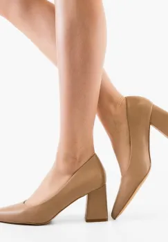 Pantofi cu toc Kanuy Nude imagine