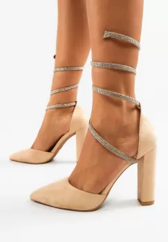 Pantofi cu toc Kyk Bej imagine