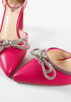 Pantofi cu toc Lester Fuchsia imagine