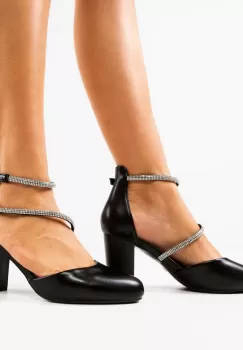 Pantofi cu toc Lyzya Negre imagine