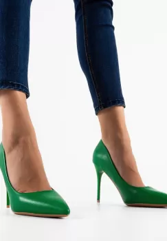 Pantofi cu toc Oknam Verzi imagine