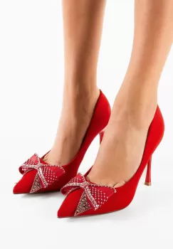 Pantofi cu toc Olybya Rosii imagine