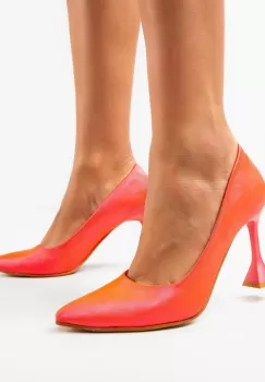 Pantofi cu toc Reaz Fuchsia imagine