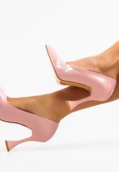 Pantofi cu toc Rimo Roz 2 imagine