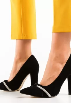 Pantofi cu toc Roka Negri 3 imagine