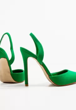 Pantofi cu toc Ruruma Verzi imagine