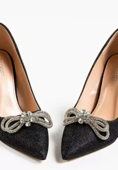 Pantofi cu toc Sojak Negri imagine