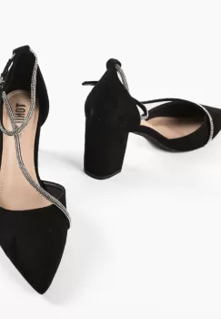 Pantofi cu toc Zayat Negri imagine