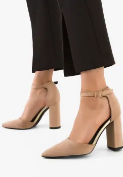 Pantofi dama Abbot Bej imagine