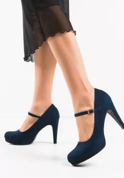 Pantofi dama Ajano Bleumarin imagine