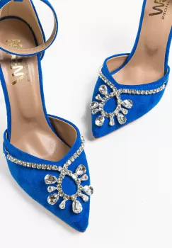 Pantofi dama Alabyna Albastri imagine