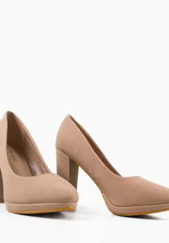 Pantofi dama Alia Bej imagine