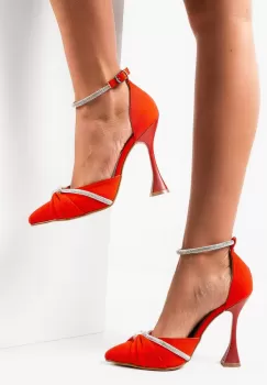 Pantofi dama Ampyl Rosii imagine