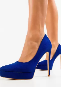 Pantofi dama Antony Albastri imagine