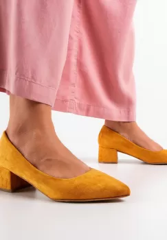 Pantofi dama Auza Camel imagine