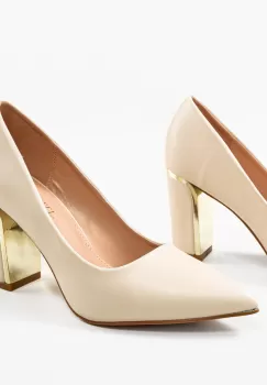 Pantofi dama Ayers Bej imagine