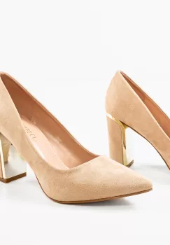 Pantofi dama Ayers Bej imagine