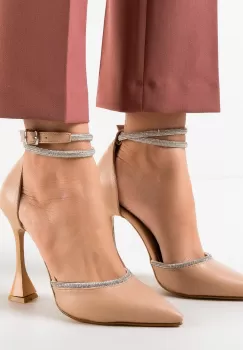 Pantofi dama Bark Nude imagine