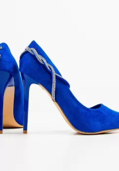 Pantofi dama Barnes Albastri imagine