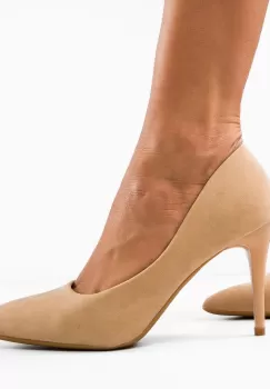 Pantofi dama Benito Bej imagine