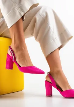 Pantofi dama Bourne Fuchsia imagine