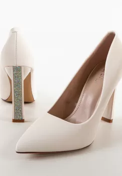 Pantofi dama Brideone Albi imagine