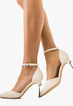 Pantofi dama Bryan Bej imagine