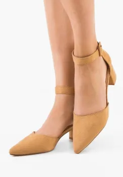 Pantofi dama Cain Camel imagine