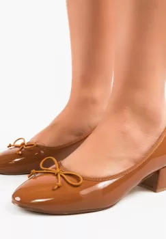 Pantofi dama Canberra Camel imagine