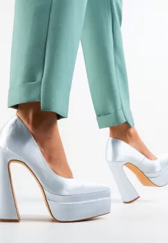 Pantofi dama Carweb Argintii imagine