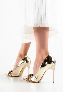 Pantofi dama Casette Aurii imagine